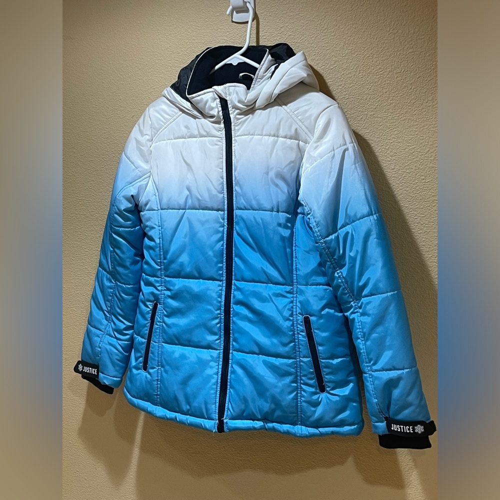 Justice Women’s snow gear jacket  18/20 Large